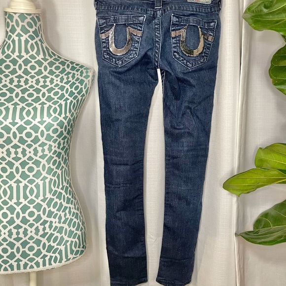 True Religion Sequin Skinny Jeans - Picture 13 of 16